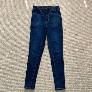 NEW American Eagle Highest Rise Jegging 360 Stretch Dark Wash Size 2 Pants NWOT